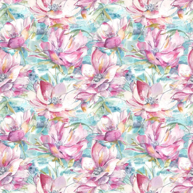 Dusky Blooms Sweetpea Fabric