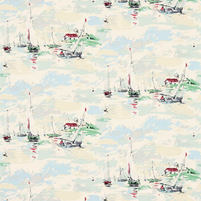 Sail Away Wallpaper - Sea Green - DVIN214588