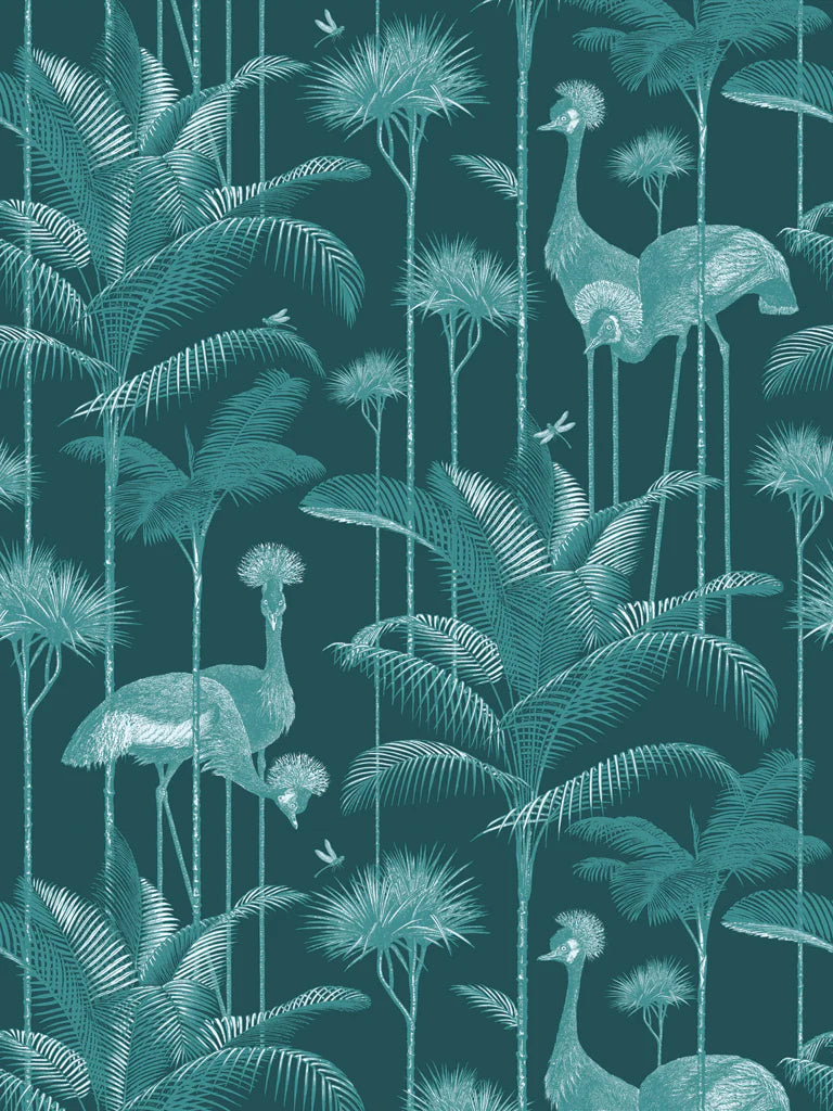 Crane Fonda 'Emerald' Wallpaper