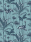 Crane Fonda 'Palm Blue' Wallpaper