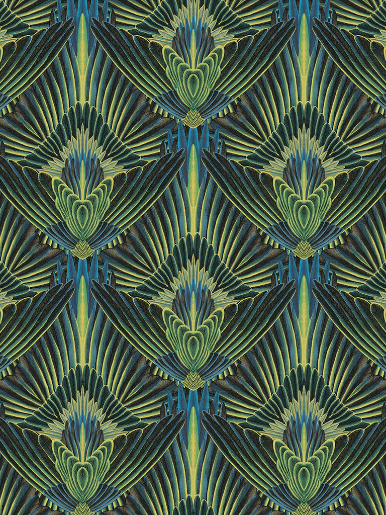 Gershwing 'Parakeet' Recycled Velvet Fabric