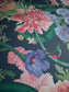 Forbidden Bloom 'Deep Blue' Recycled Room Velvet Fabric