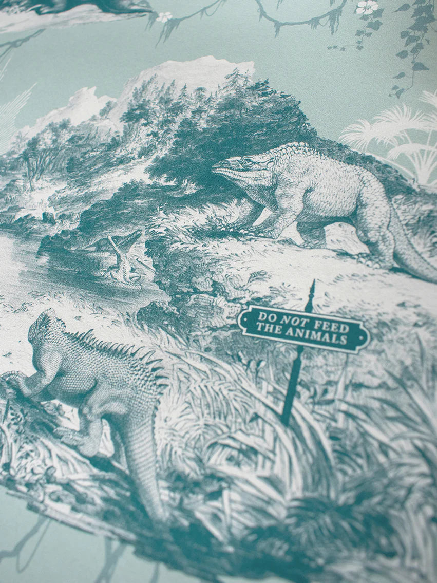 Extinctopia 'Peppermint' Room Wallpaper