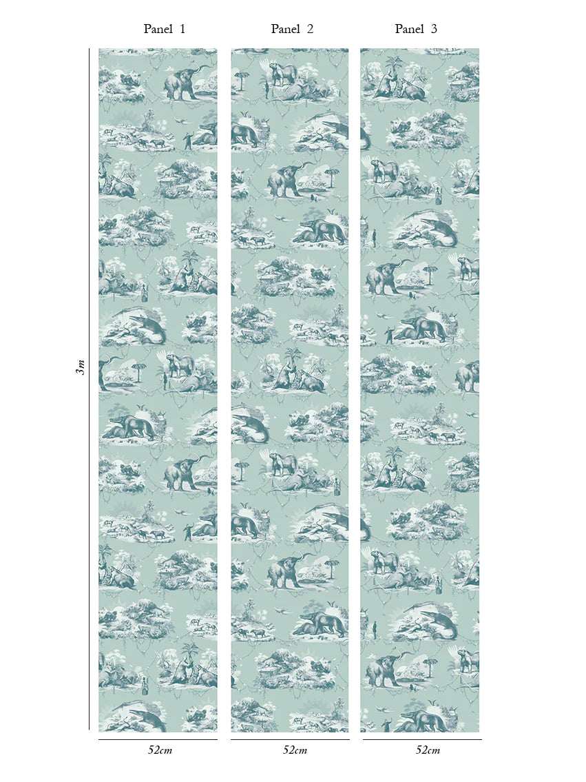 Extinctopia 'Peppermint' Wallpaper