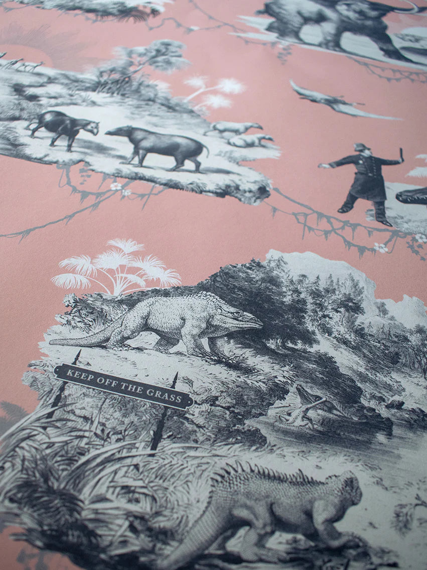 Extinctopia 'Blush' Room Wallpaper