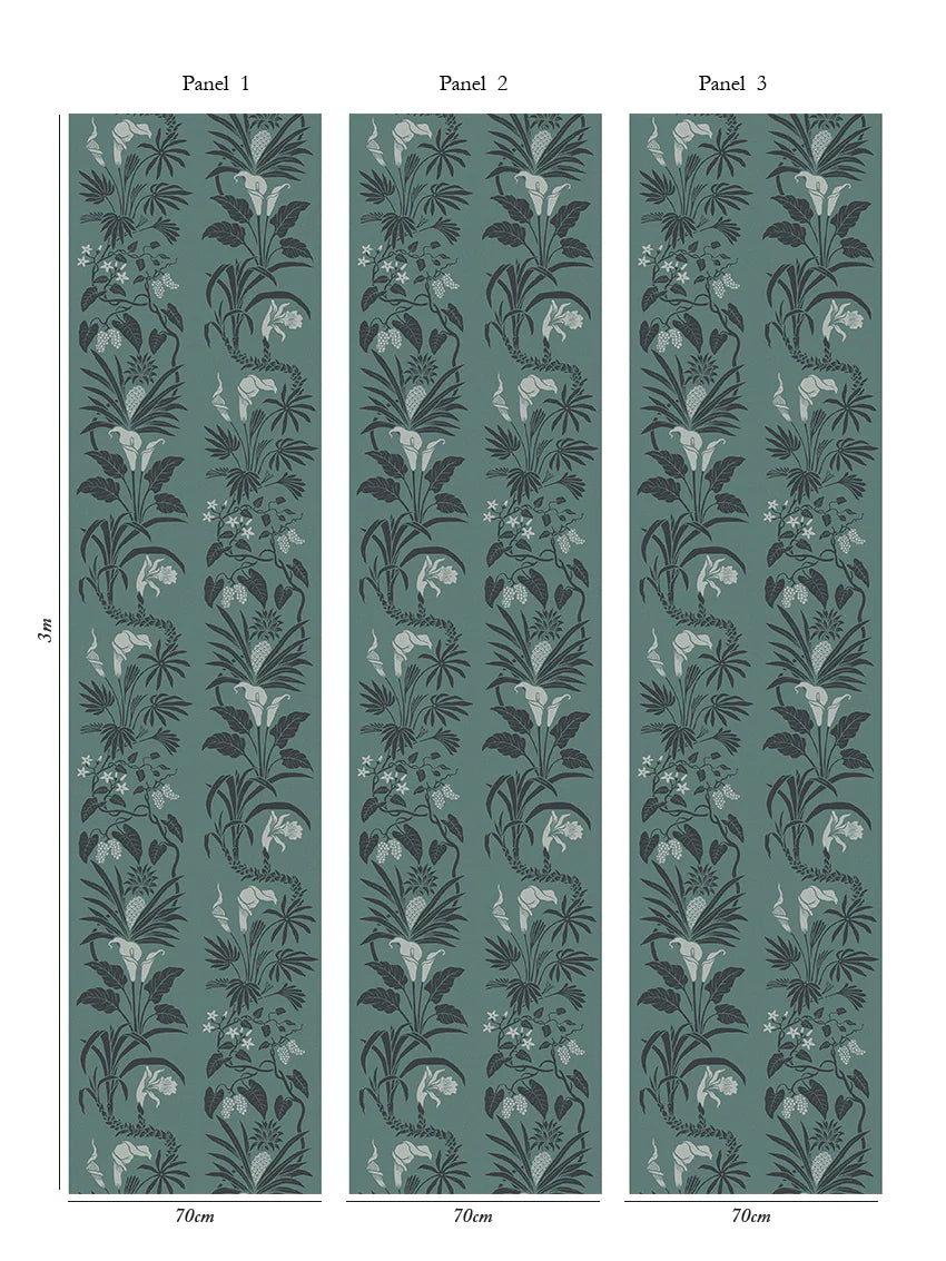 Botanize 'Fern Green' Wallpaper