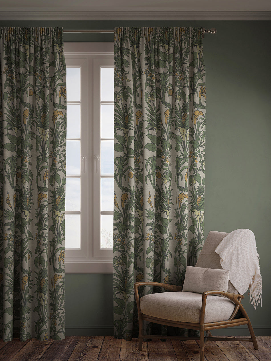 Botanize Heritage Recycled Velvet Fabric