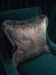 Botanize Heritage 'Plaster Pink' Fringed Room Velvet Cushion