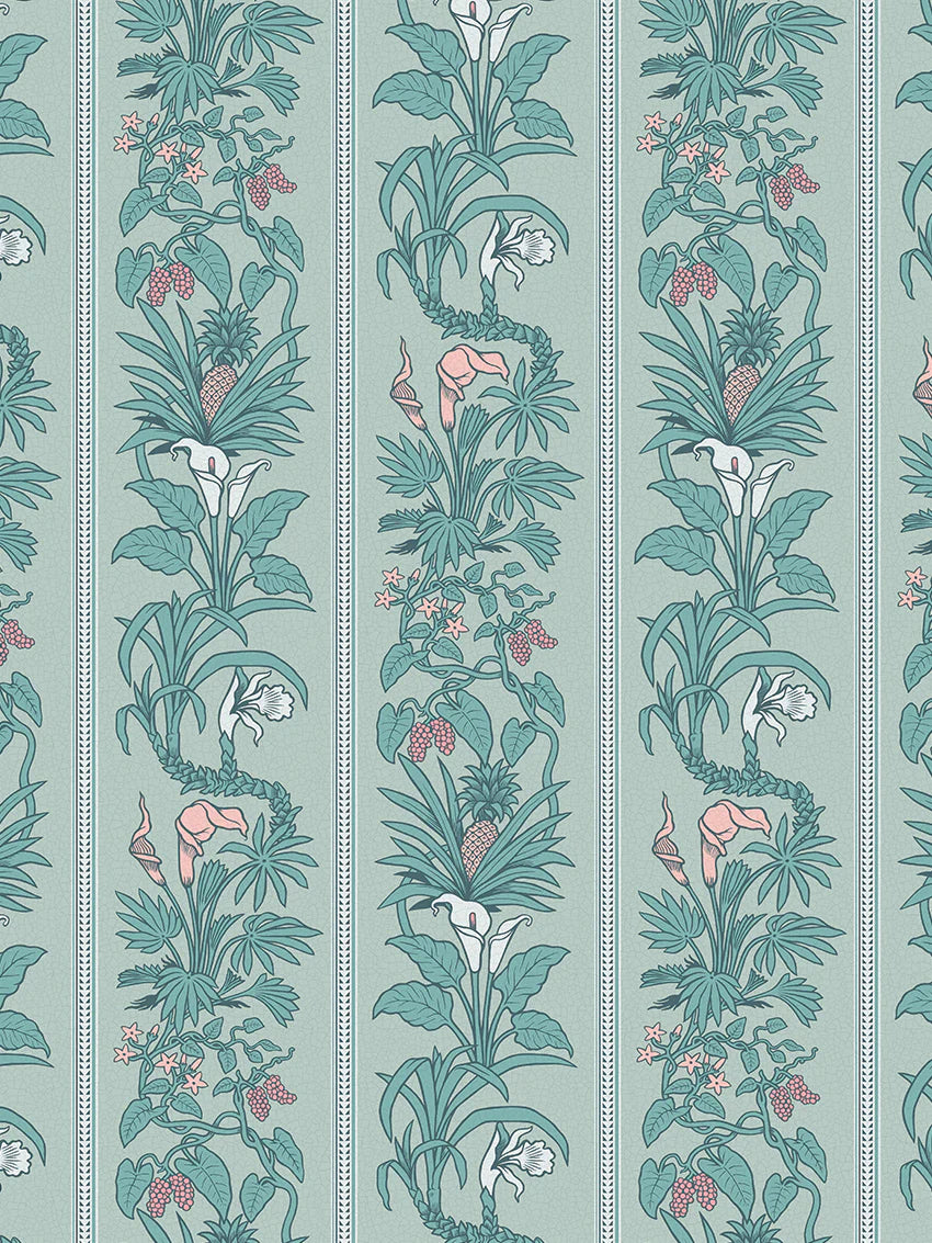 Botanize Heritage 'Peppermint' Wallpaper
