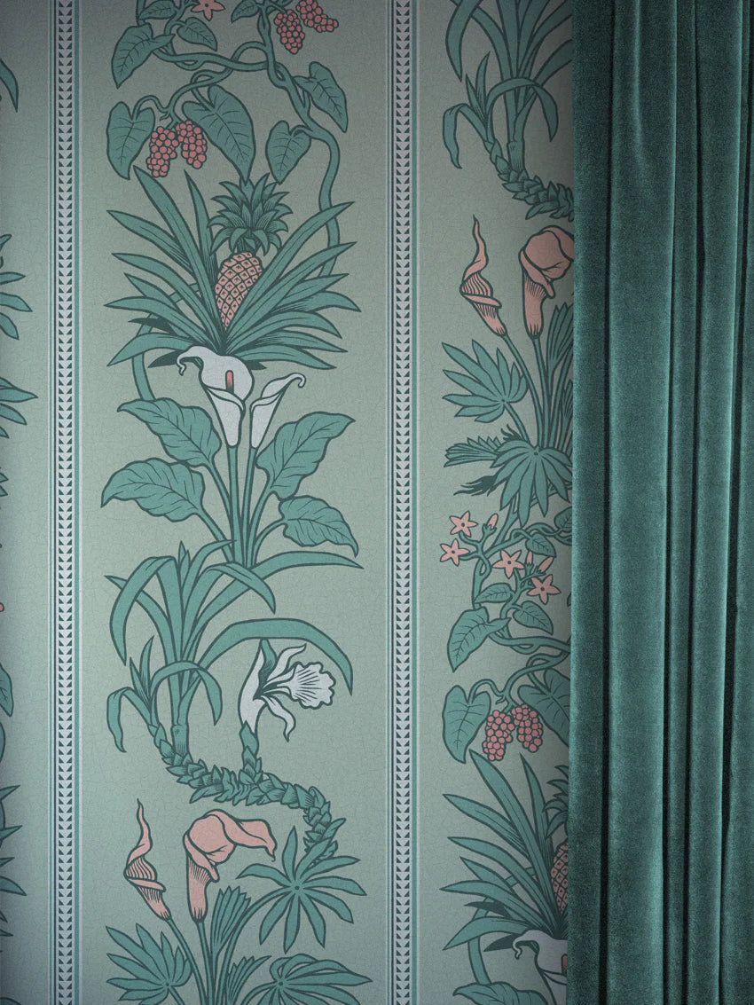 Botanize Heritage 'Peppermint' Room Wallpaper