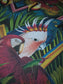 Divine Plumage 'Fiesta' Recycled Room Velvet Fabric