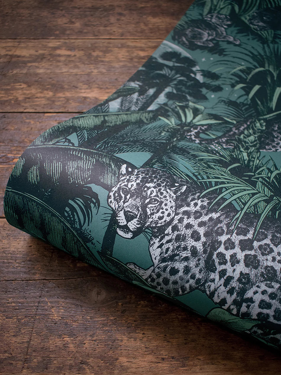 Jungle Faunacation Recycled Room Velvet Fabric