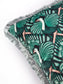 Zsa Zsa 'Bottle Green' Fringed Side Velvet Cushion