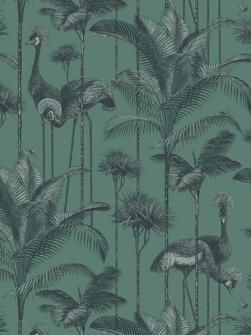 Crane Fonda 'Jade Green' Recycled Velvet Fabric