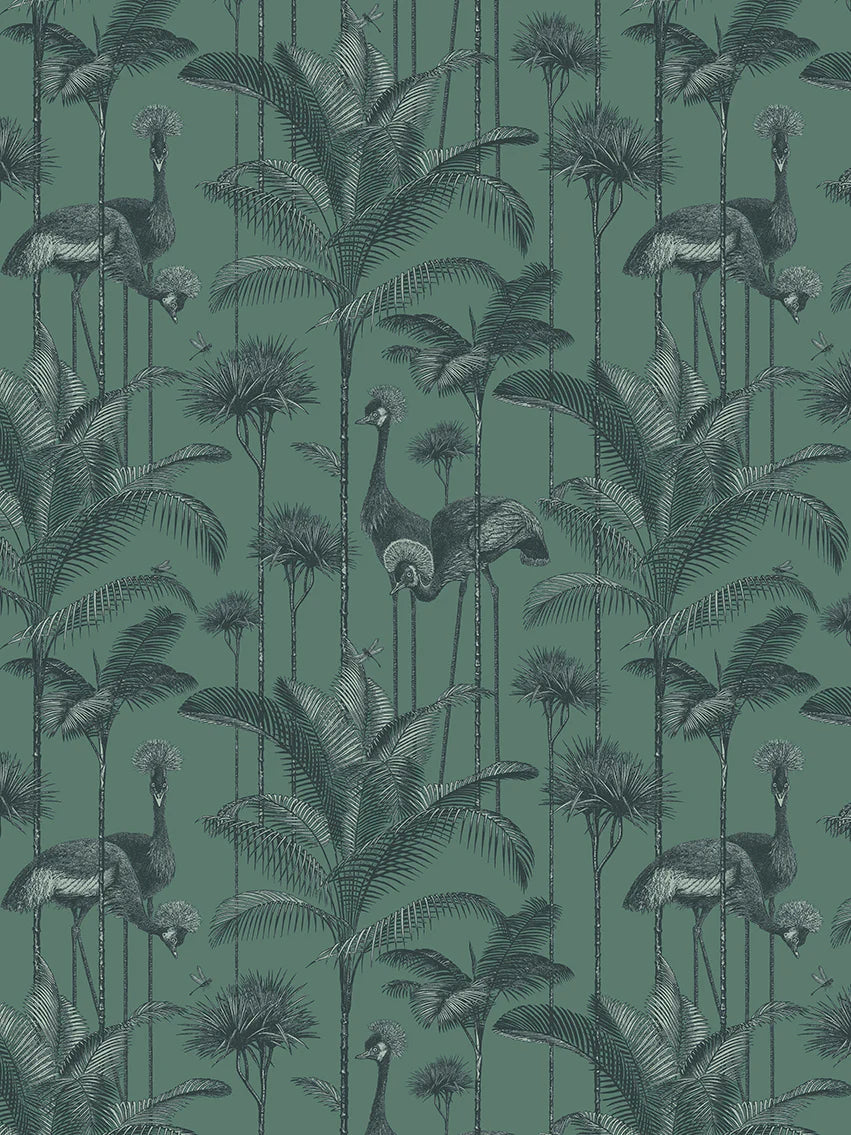 Crane Fonda 'Jade Green' Recycled Velvet Fabric