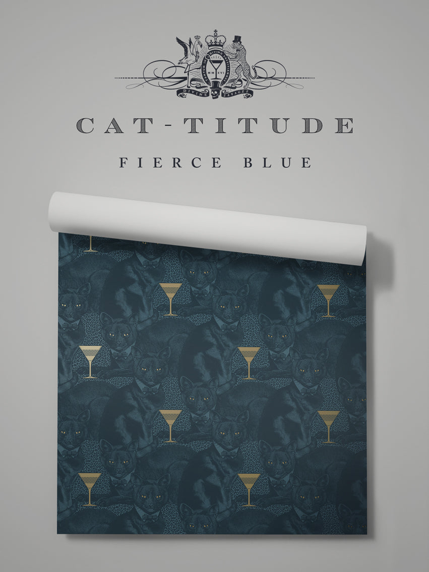 Cat-titude Wallpaper