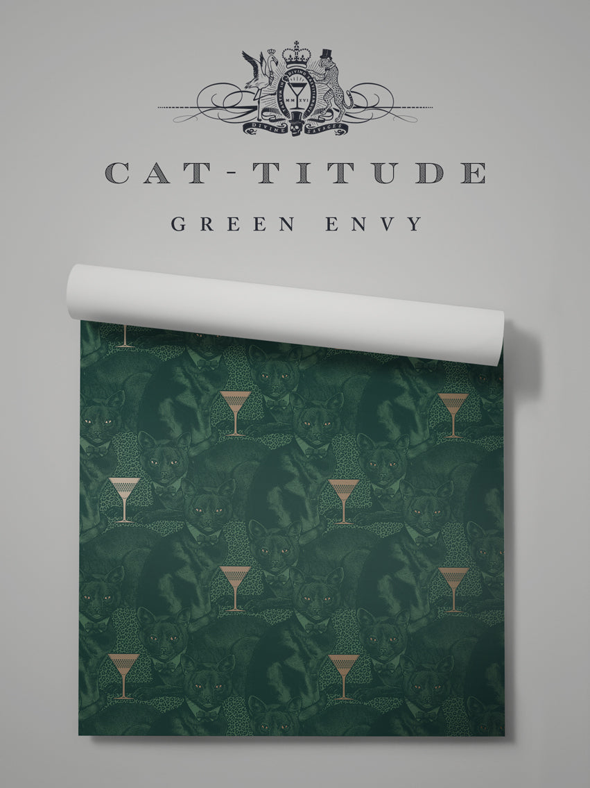 Cat-titude Wallpaper