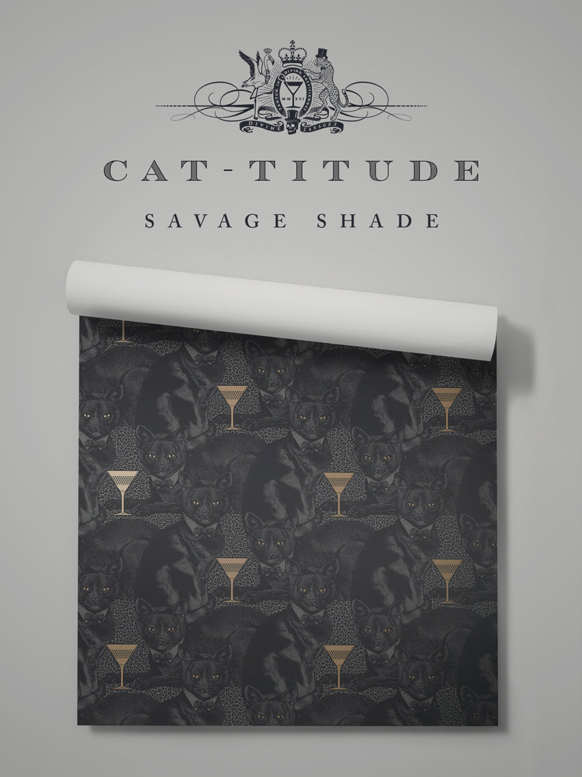 Cat-titude Wallpaper
