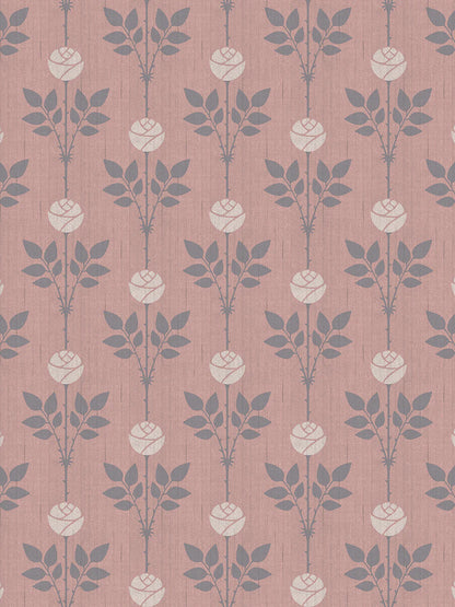 Rozalia 'Blushing Rose' Wallpaper