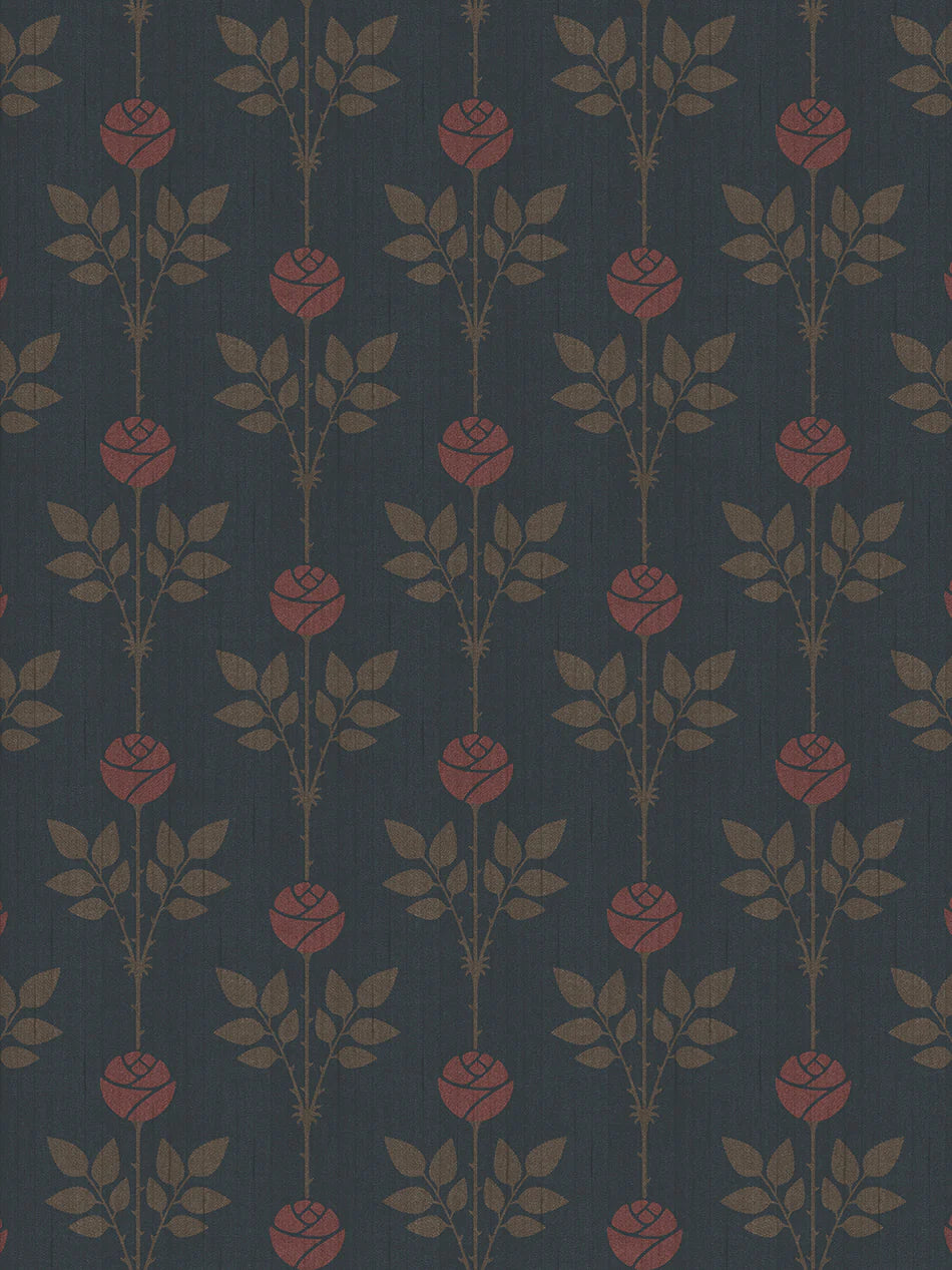 Rozalia 'Dorothy Blue' Wallpaper