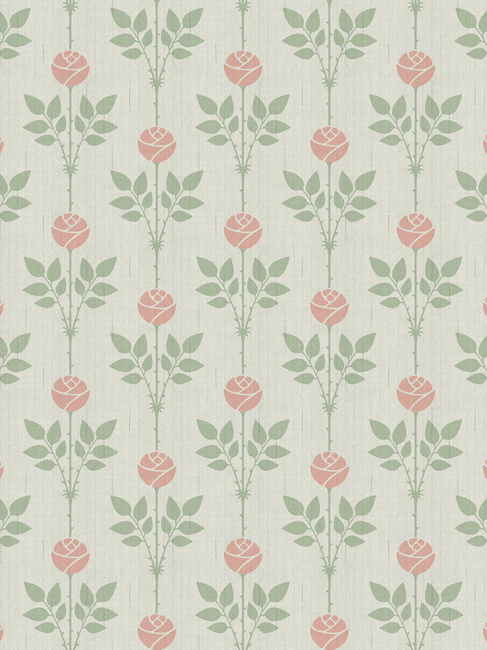 Rozalia 'Vintage Blanche' Wallpaper
