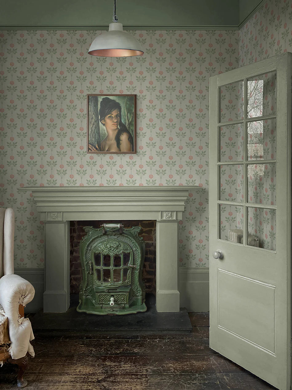 Rozalia 'Vintage Blanche' Room Wallpaper