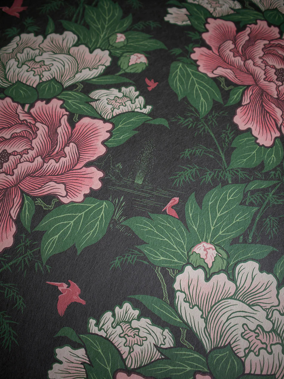 Bloomin' Marvellous 'Blush Green' Room Wallpaper
