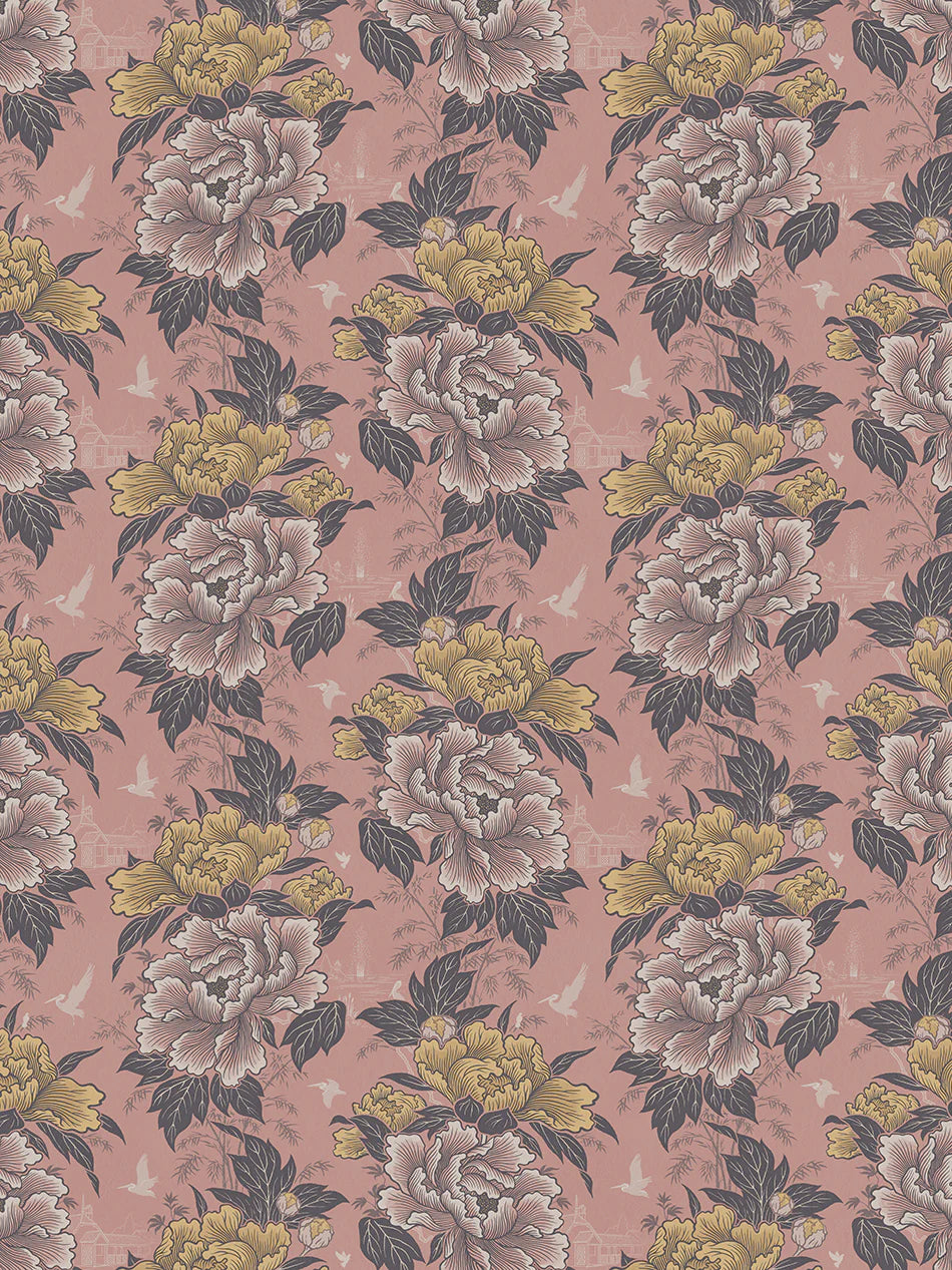 Bloomin' Marvellous 'Duchess Pink' Wallpaper