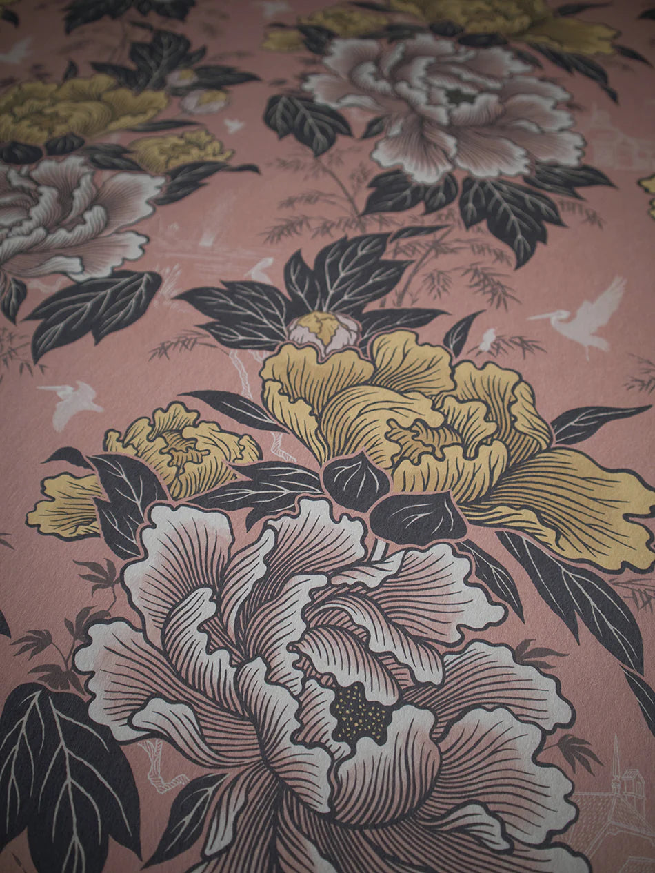 Bloomin' Marvellous 'Duchess Pink' Room Wallpaper