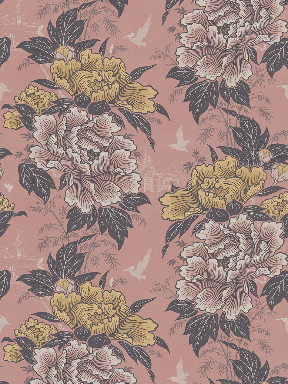 Bloomin' Marvellous 'Duchess Pink' Room Wallpaper