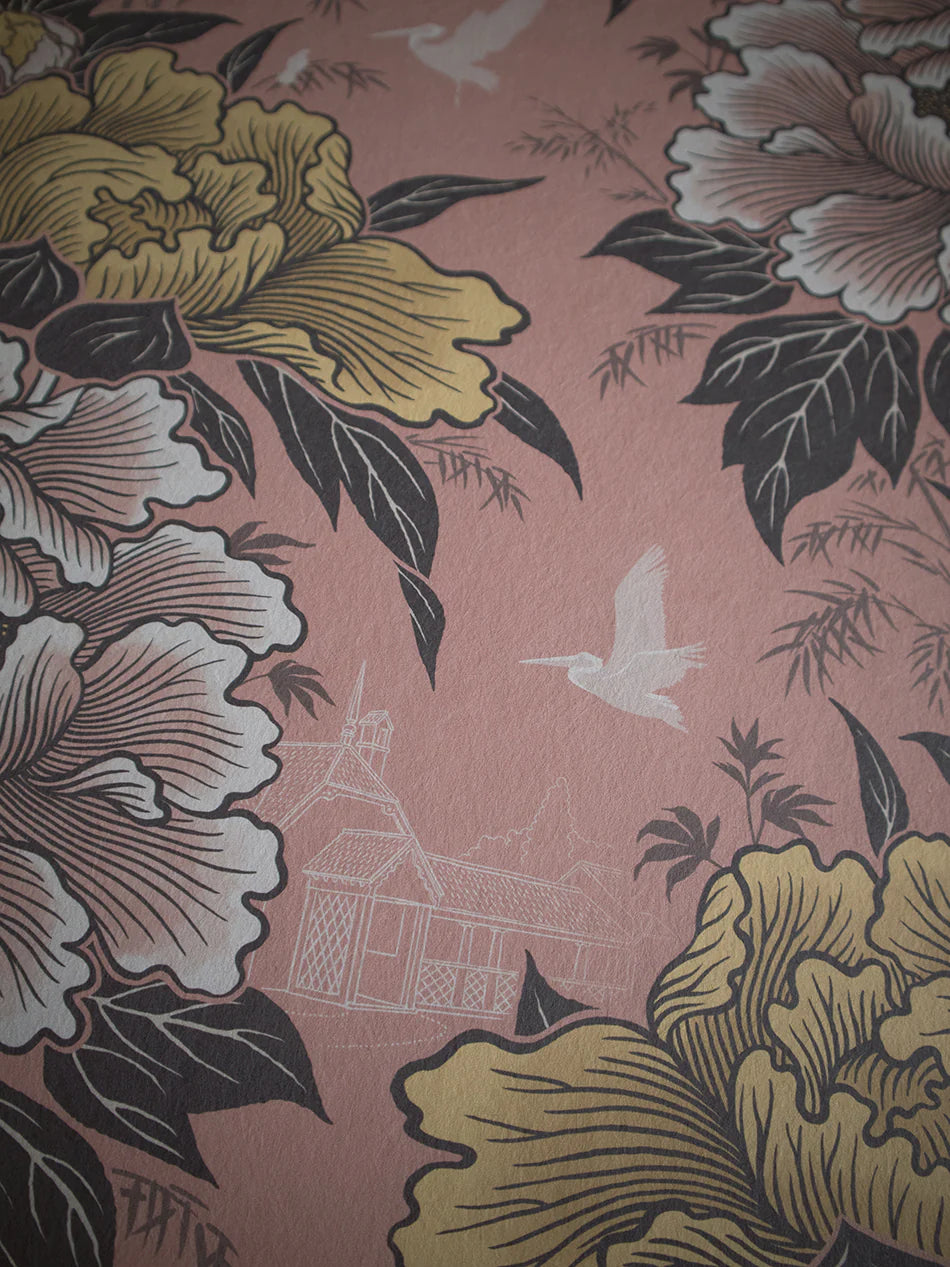 Bloomin' Marvellous 'Duchess Pink' Room Wallpaper