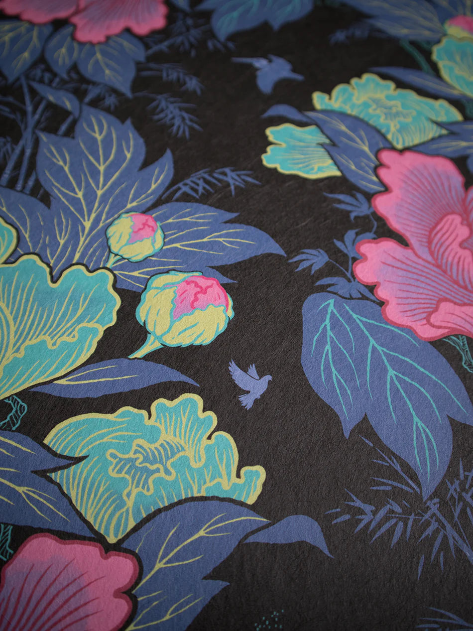 Bloomin' Marvellous 'Neon Nights' Room Wallpaper