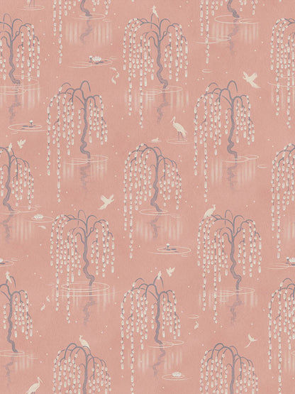 Kyoto Blossom Recycled Velvet Fabric