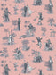 Safari Soirée 'Primrose Pink' Wallpaper
