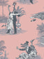 Safari Soirée 'Primrose Pink' Room Wallpaper