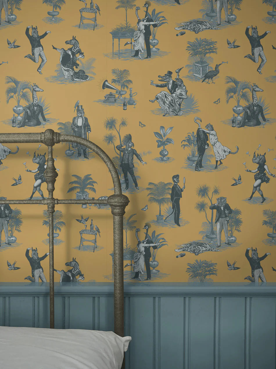 Safari Soirée 'Dandelion' Room Wallpaper
