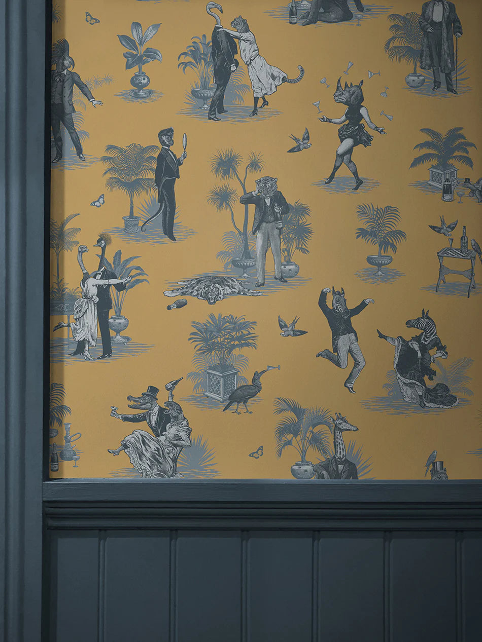 Safari Soirée 'Dandelion' Room Wallpaper