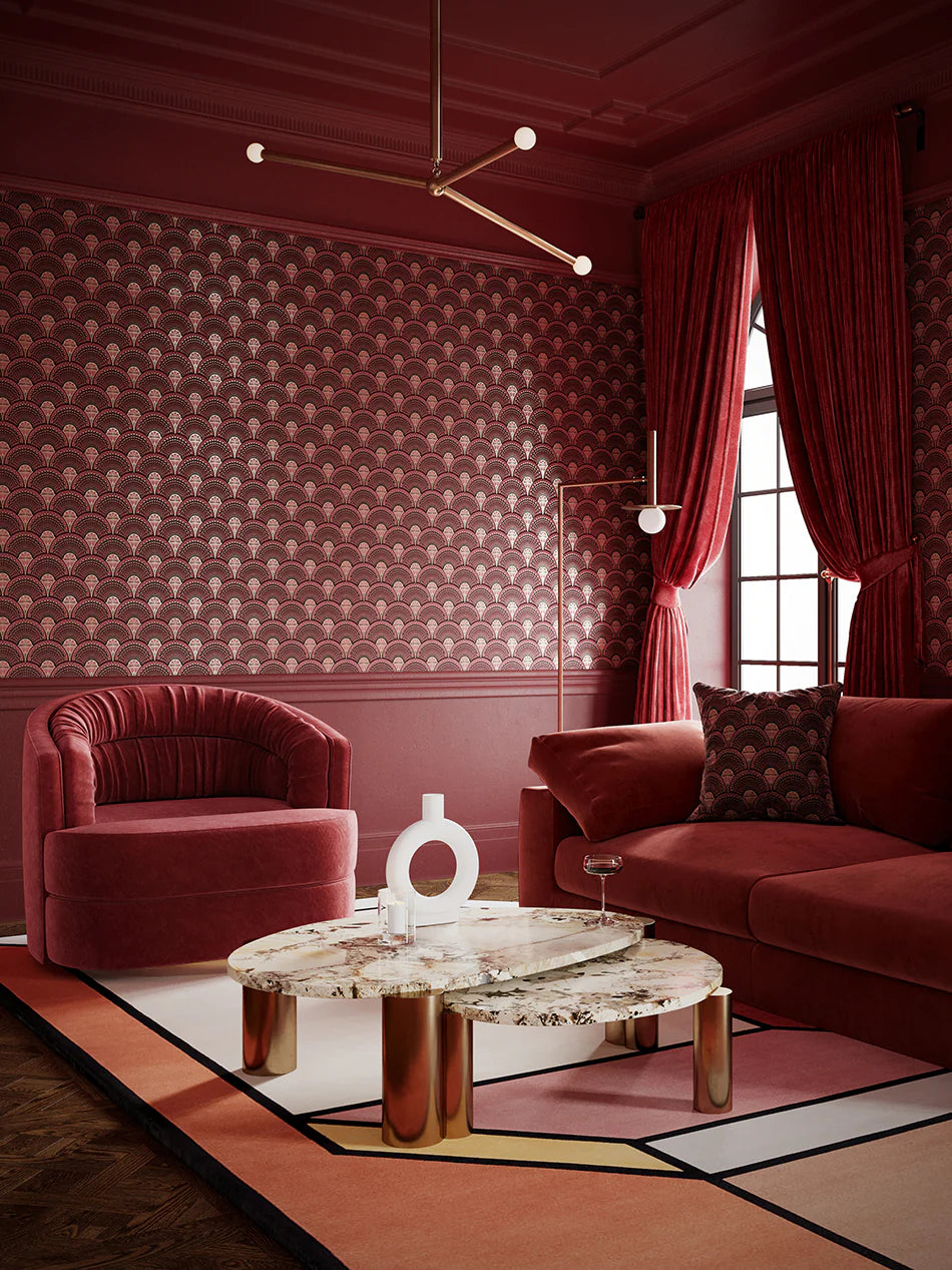 Deco Martini 'Moulin Rouge' Room Wallpaper