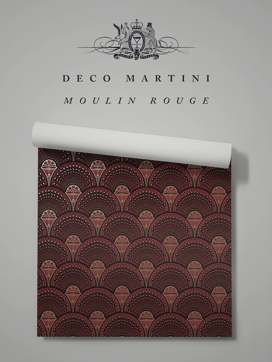 Deco Martini 'Moulin Rouge' Wallpaper