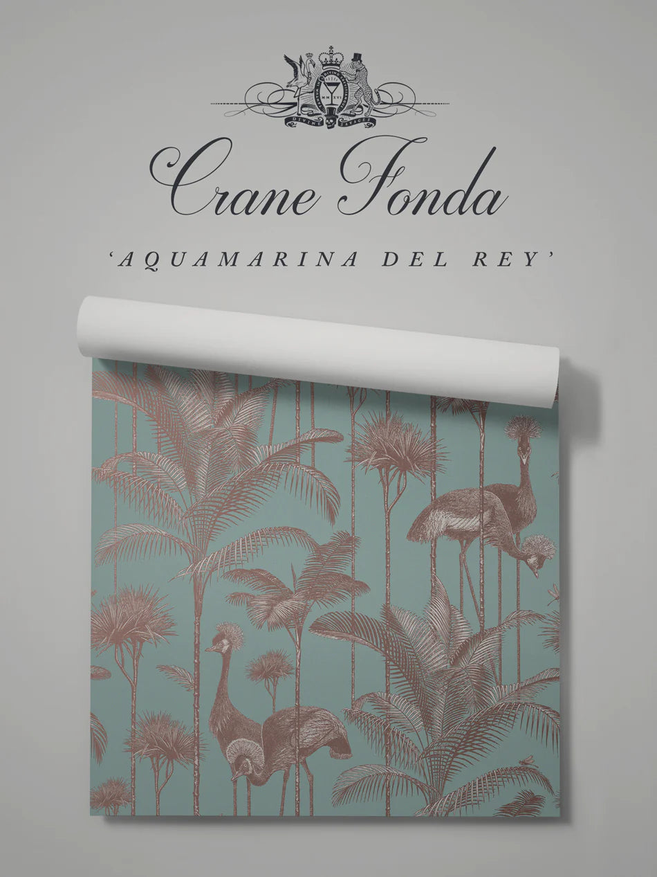 Crane Fonda 'Aquamarina Del Rey' Wallpaper