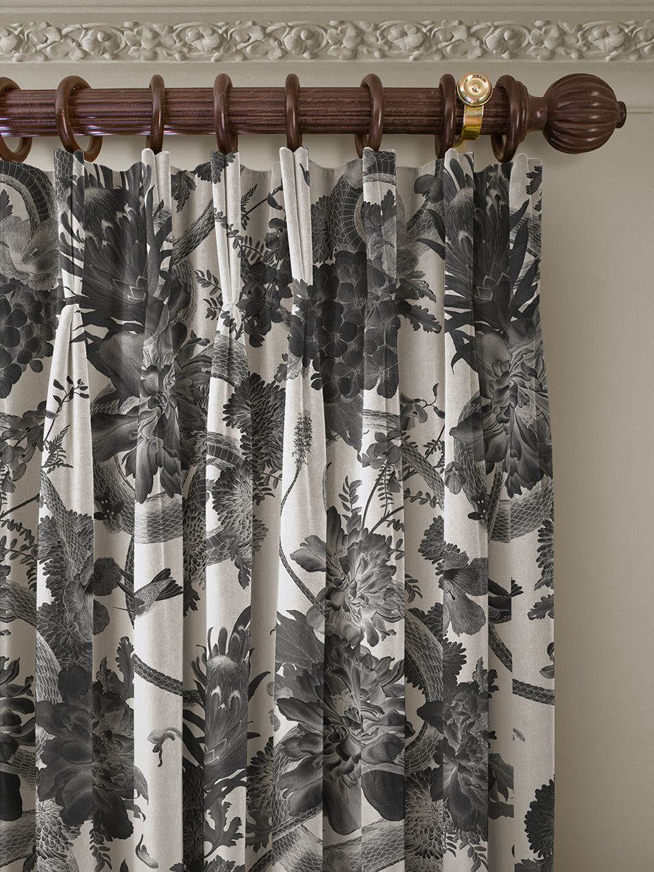 Forbidden Bloom Recycled Velvet Fabric