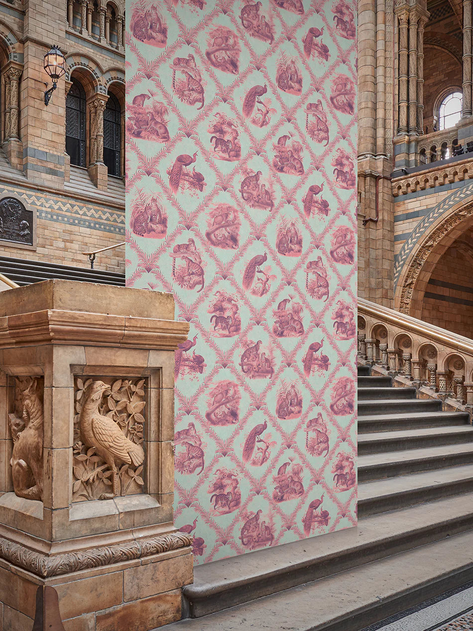 The Fierce & The Fabulous 'Pink Panthera' Room Wallpaper