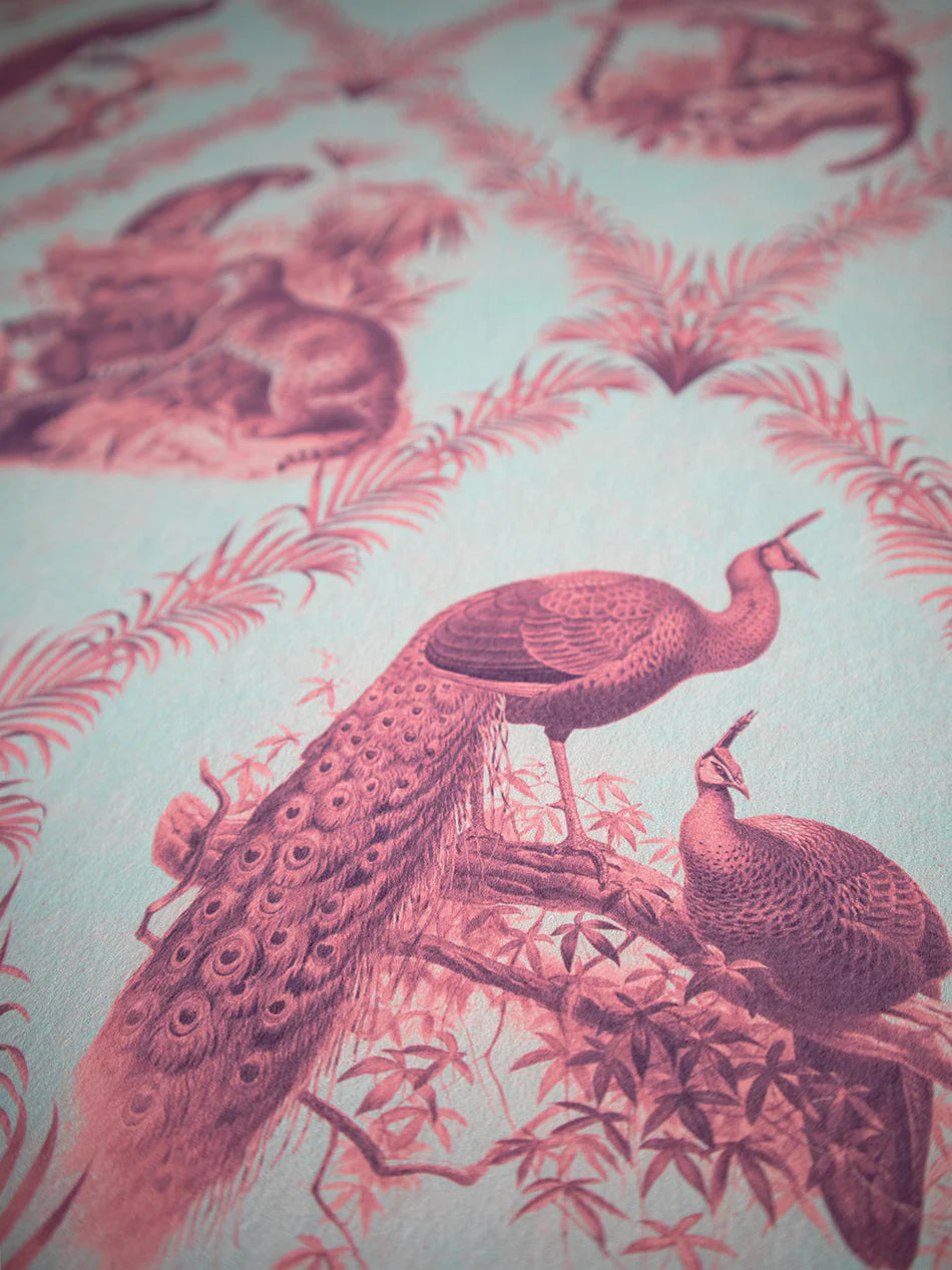 The Fierce & The Fabulous 'Pink Panthera' Room Wallpaper