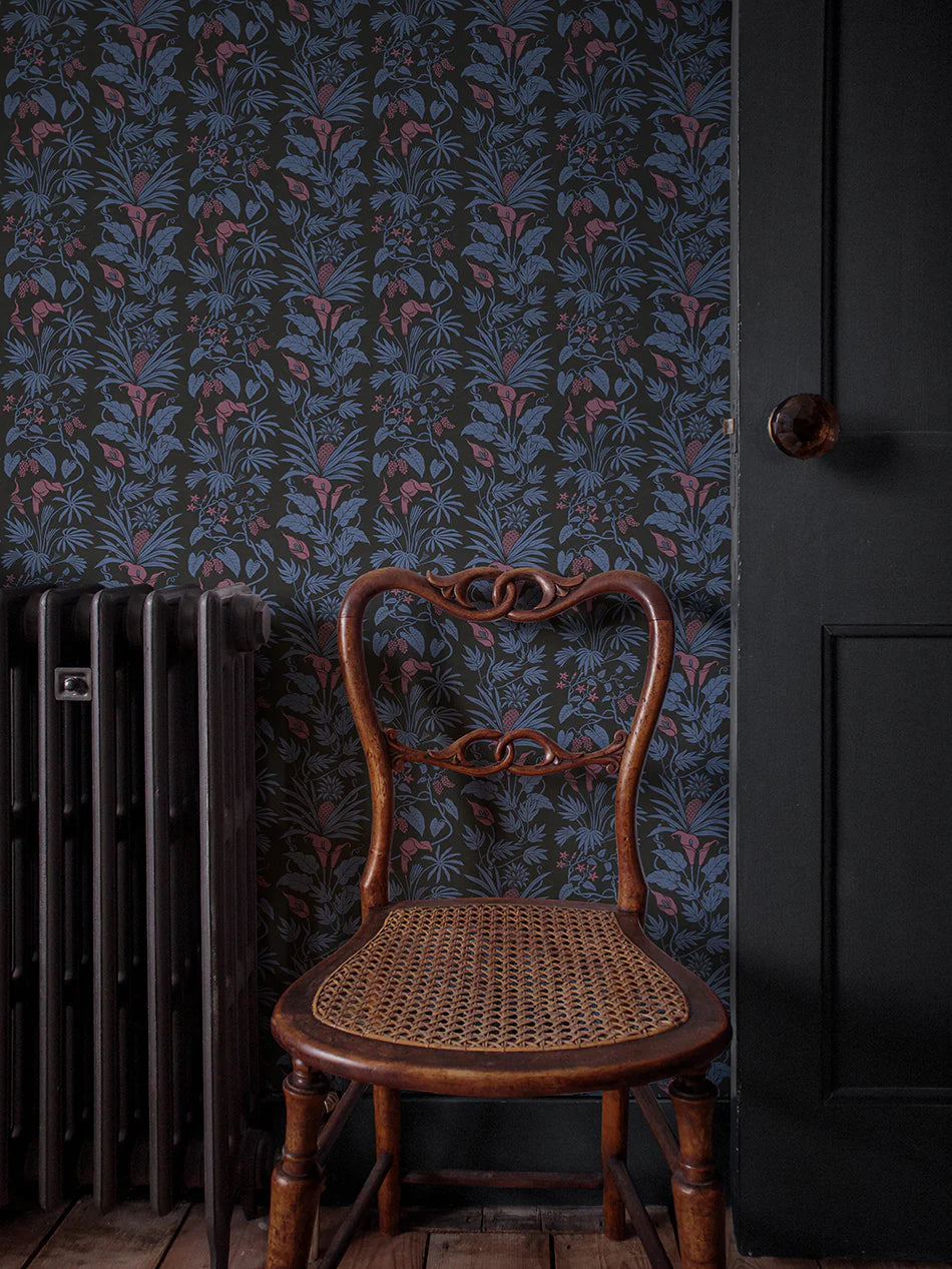 Little Botanize 'Parma Violet' Room Wallpaper