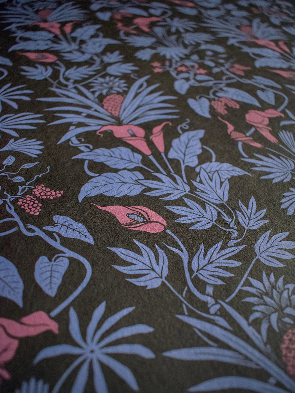 Little Botanize 'Parma Violet' Room Wallpaper