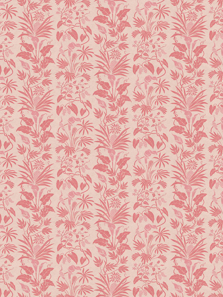 Little Botanize 'Strawberry Blush' Wallpaper