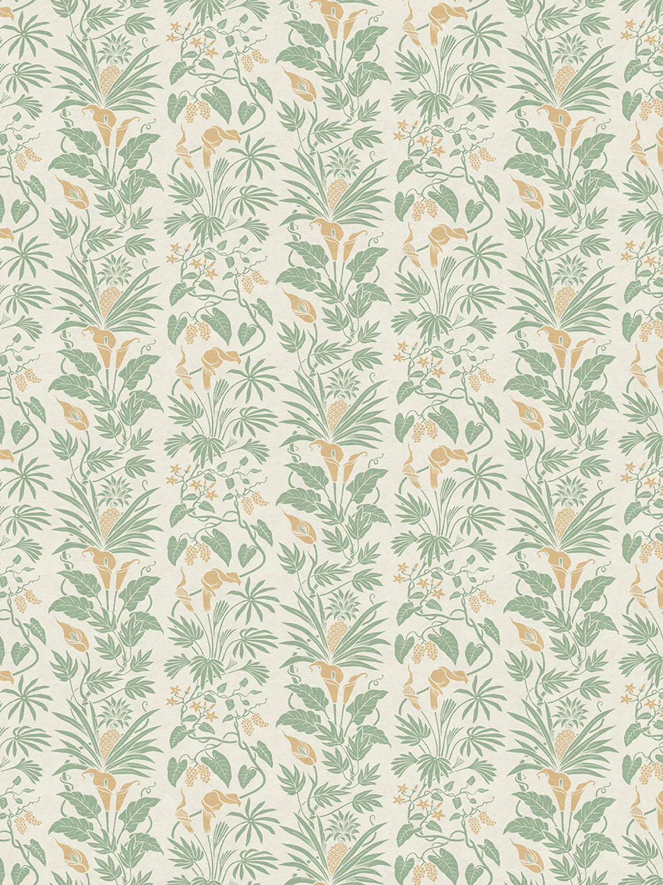 Little Botanize 'Palm Green' Wallpaper