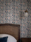 Little Botanize 'Terracotta Blue' Room Wallpaper