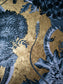 Forbidden Bloom Gold Leaf Room Wallpaper