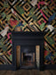 Geometric Aviary Wallpaper